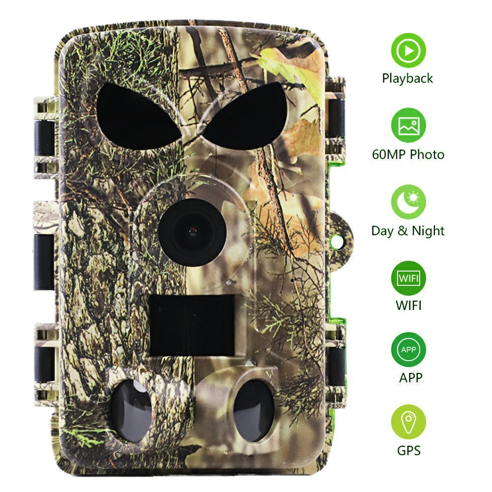 Waterproof Hunting Trail Camera With Night Vision - 8Mp 120 Degree Wide Angle 110 Degree Pir Sensor