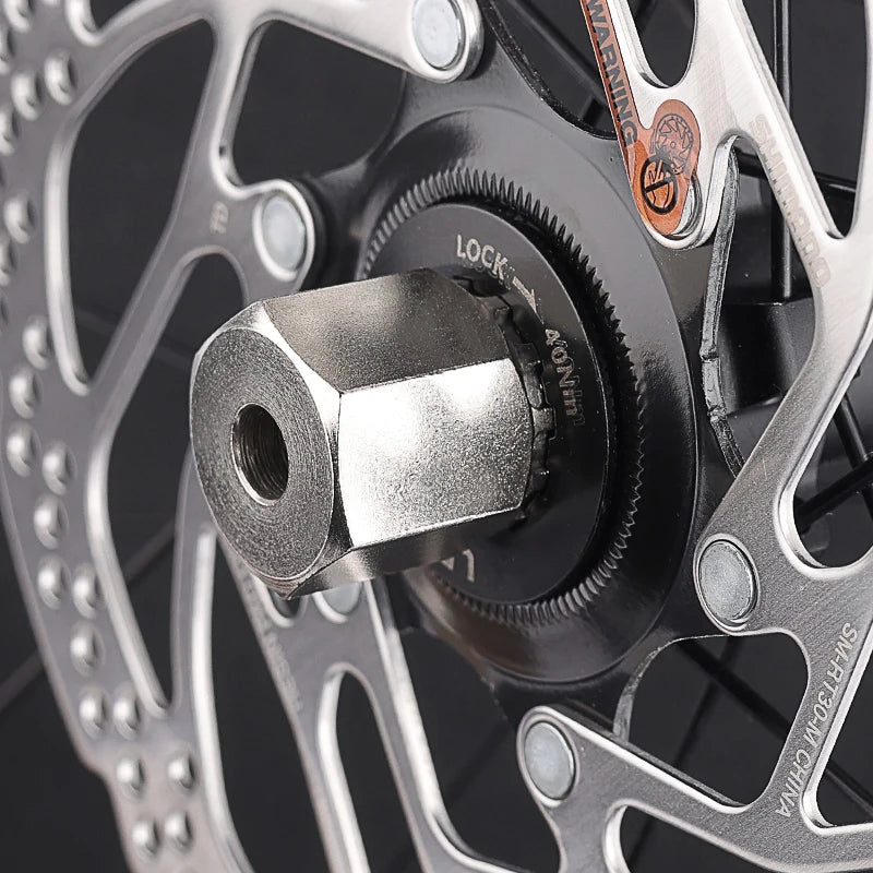 BBB BTL-106S Lockplug – Cassetteborgring Verwijderaar Voor Shimano HG, Met 24 Mm Sleutel, Voor Fietsonderhoud
