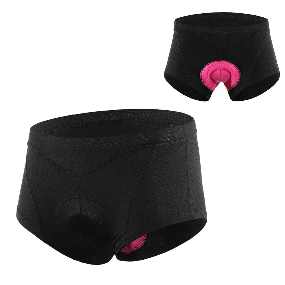 womens padded bicycle underwear Bike Underwear 3D Gel Padded Bicycle Briefs for Women Black / XXL