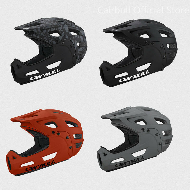 Cairbull Down hill Full Face Helmet Off-road Bike Helmet In-mold All M