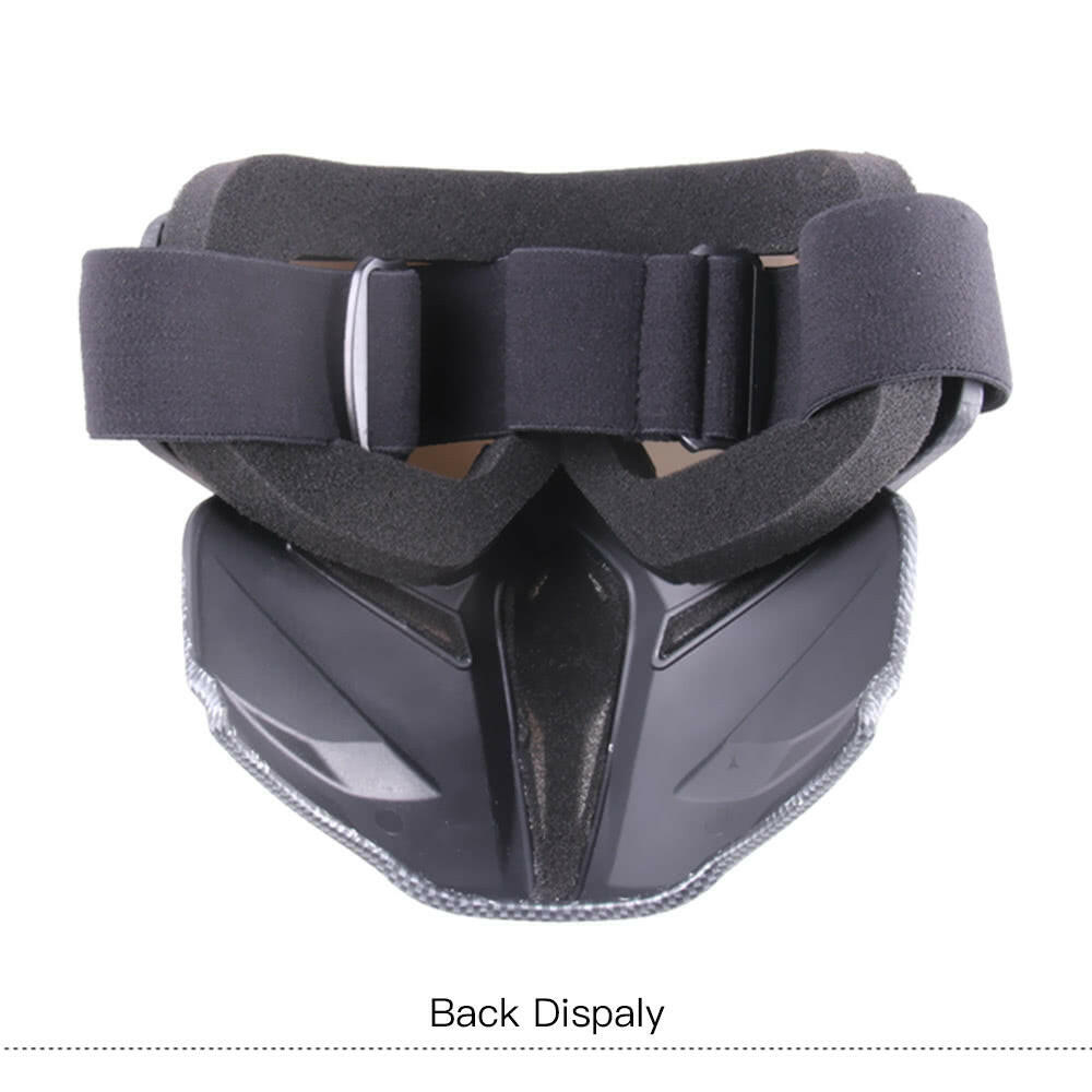 detachable mask motorcycle helmet Motorcycle Helmet Riding Detachable Modular Face Mask Windproof Breath