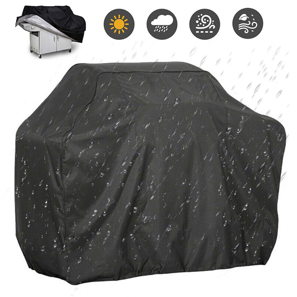 Waterproof BBQ Cover Outdoor Dustproof 210D Oxford Cloth Barbecue Grill Stove Protective Cover