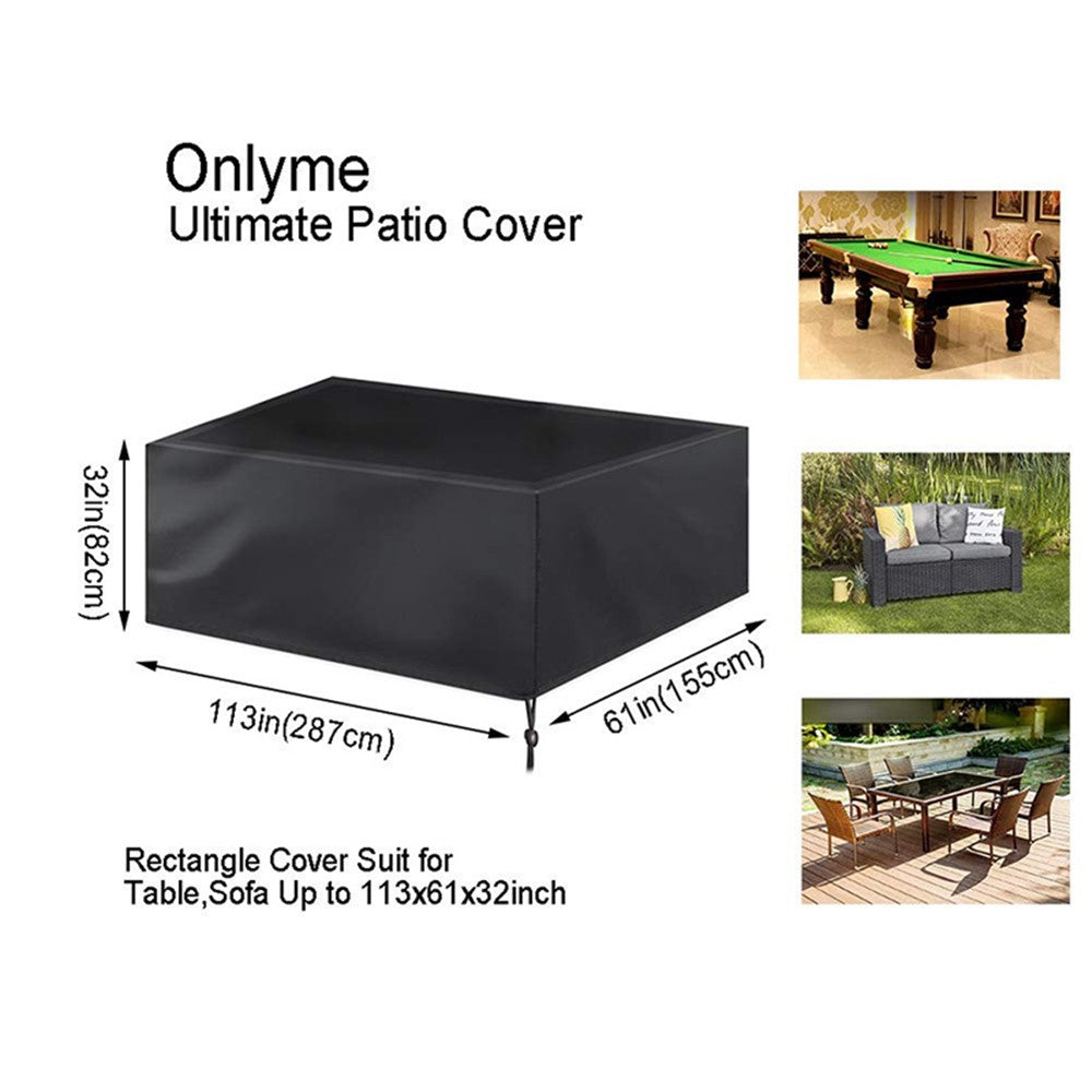 210D Oxford Billiard Pool Table Cover with Drawstring