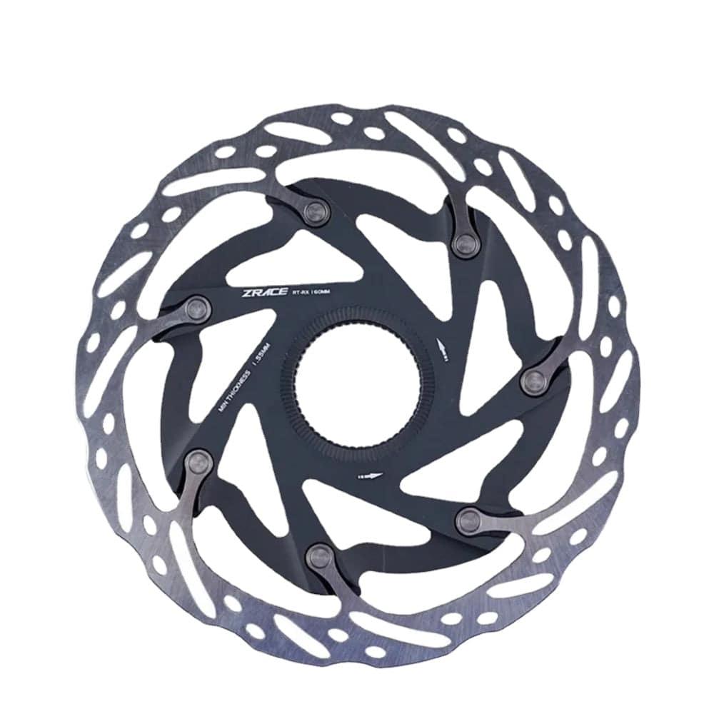 ZRACE RT-RX Center Lock Disc Rotor, Ultralight Strong heat dissipation floating rotor 140mm 160mm Road disc brake-WAYBIKER