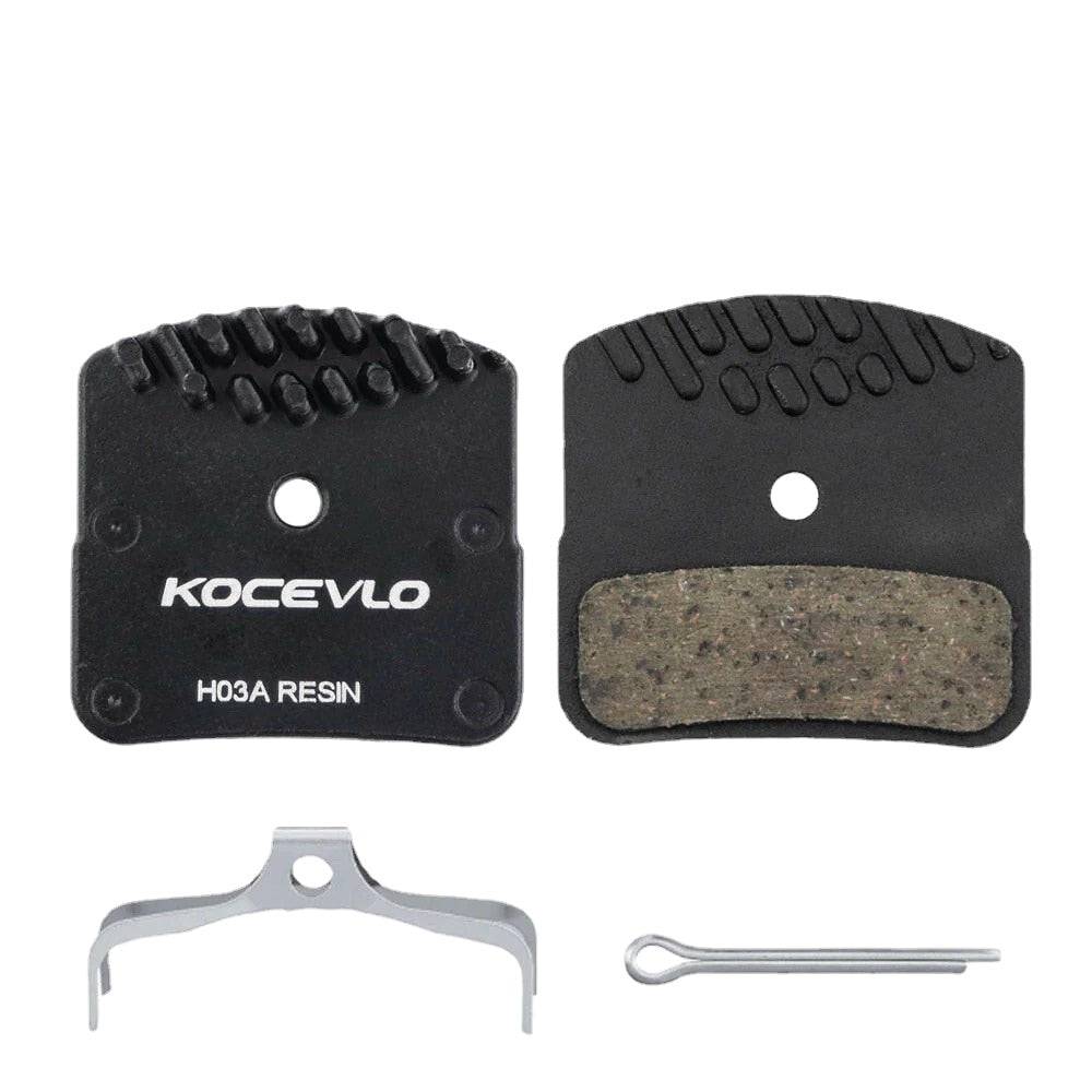 KOCEVLO  Ice Tech Pads  H03A  Resin Pads Disc Brake Pads For  4 Piston XT M820 M640 M6120 Brake Pads-WAYBIKER
