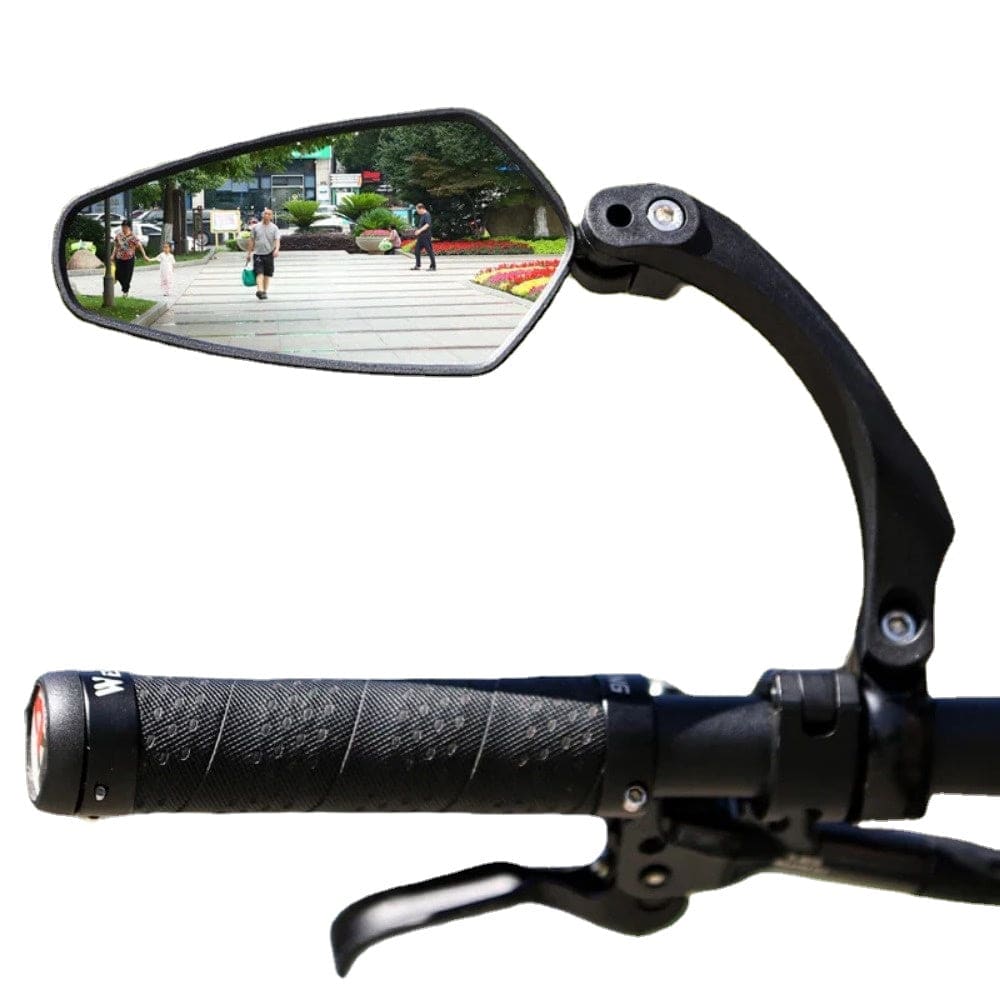 WEST BIKING Bicycle Rear View Mirror 360 Degree Rotate for Bike MTB Bicycle Electrical Bike Wide-Range Adjustable Angles Mirror-WAYBIKER