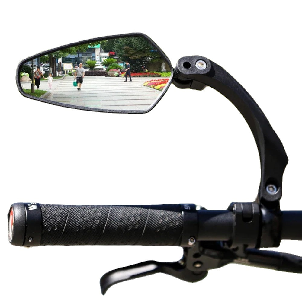 WEST BIKING Bicycle Rear View Mirror 360 Degree Rotate for Bike MTB Bicycle Electrical Bike Wide-Range Adjustable Angles Mirror