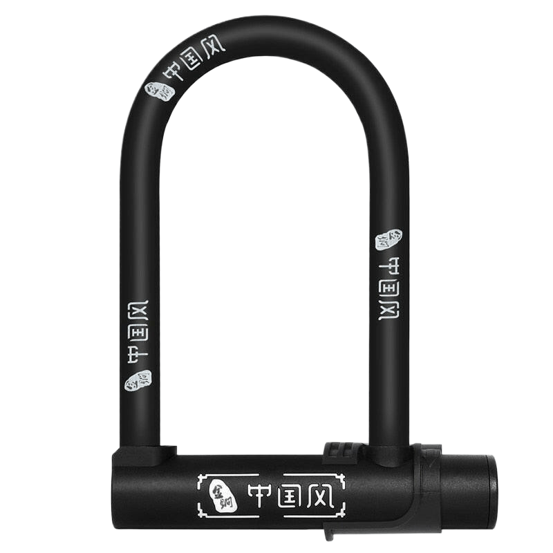 WEST BIKING Bike Lock With 2 Key Anti-theft Lock Zinc Alloy Convenient Motorcycle Cycing U Lock Bicycle Accessories-WAYBIKER