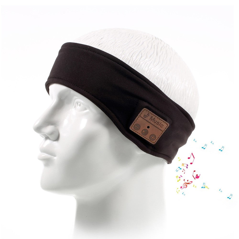 Sports Headband Wireless Bluetooth-compatible Headphone Hands-free Call Music Player with Mic