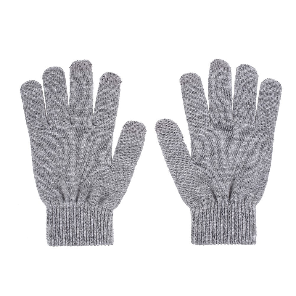 Women Touch Screen Glove Winter Warm Thick Knit for Smartphone Tablet One Size