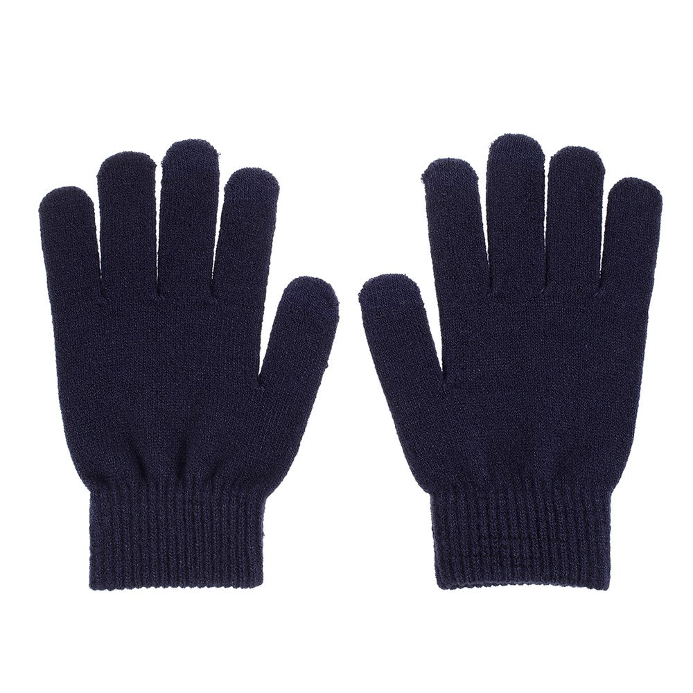 Women Touch Screen Glove Winter Warm Thick Knit for Smartphone Tablet One Size