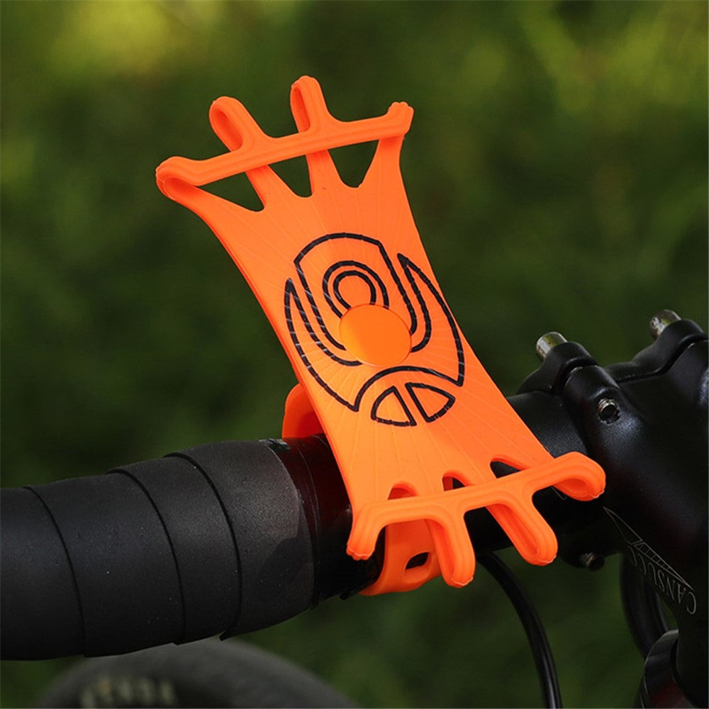 WEST BIKING Silicone Bicycle Phone Holder Motorcycle Mobile Phone Stand Mount for iPhone Samsung