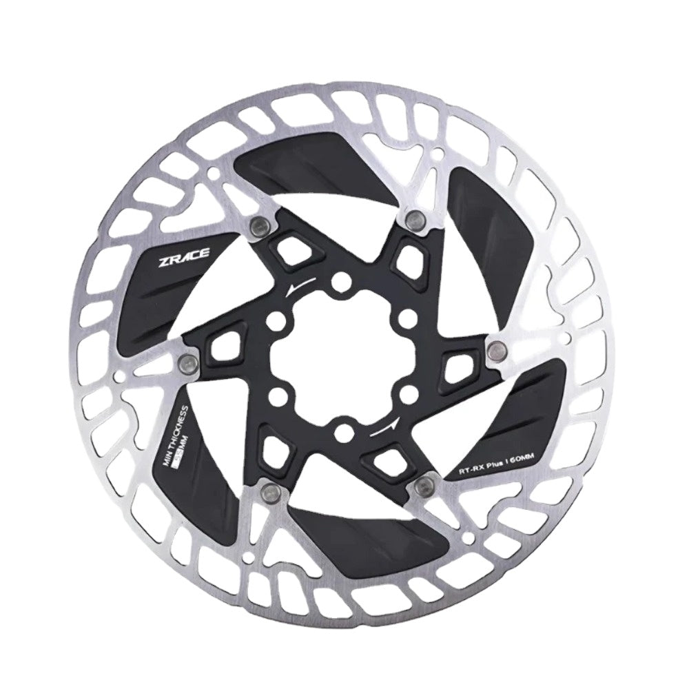 ZRACE RT-RX Plus ICE-TECH 6 Screw Disc Rotor, Ultralight Strong heat dissipation floating rotor 160mm Road disc brake