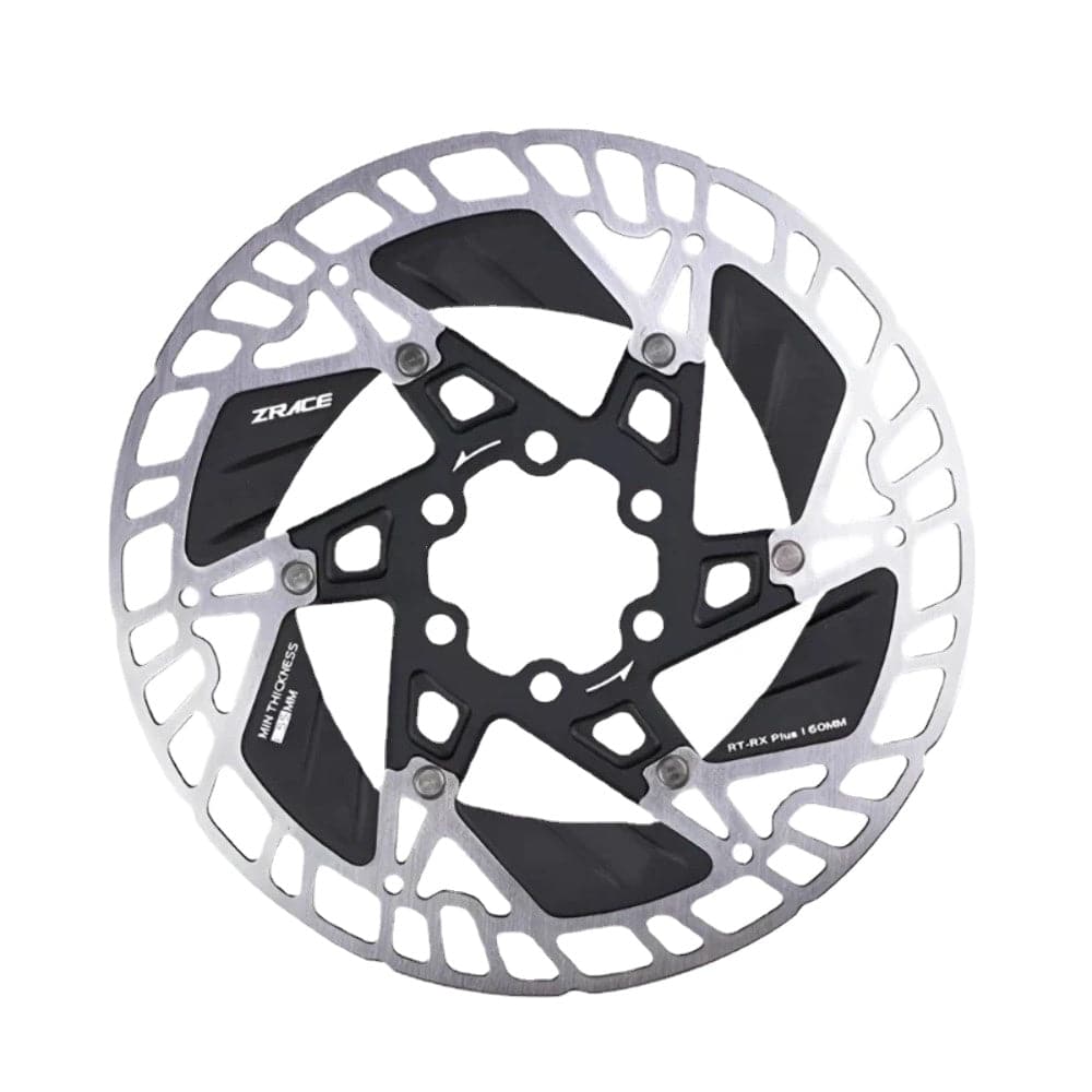 ZRACE RT-RX Plus ICE-TECH 6 Screw Disc Rotor, Ultralight Strong heat dissipation floating rotor 160mm Road disc brake-WAYBIKER