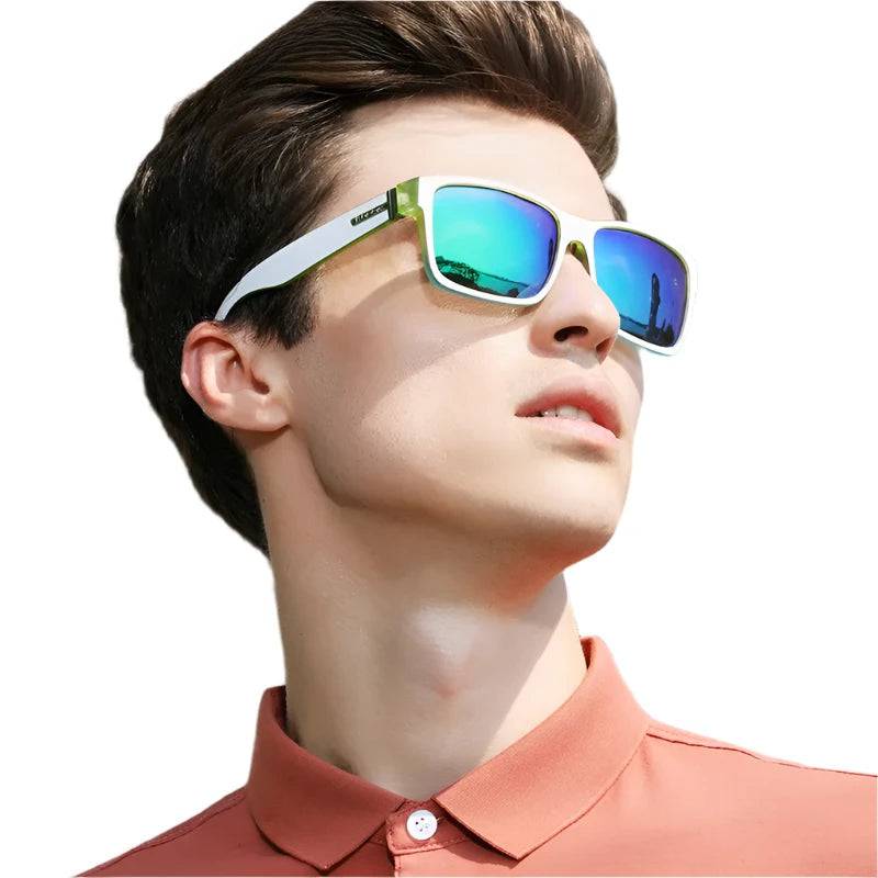 KINGSEVEN Sports Polarized Men‘s Sunglasses Goggle Mirror Lens Male Sun Glasses Women For Men Eyewear 9 Colors Available-WAYBIKER