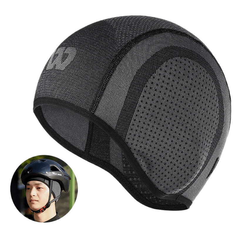 WEST BIKING Knitted Hat Cycling Cap Windproof Ear Protection MTB Bike Running Motorcycle Bicycle Helmet Liner Sport Skull Cap