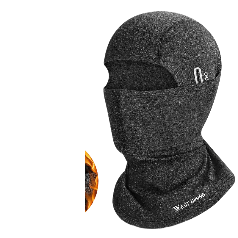 WEST BIKING Warm Winter Balaclava Fleece Cycling Cap Windproof Men Women Sport Scarf Ski Bicycle Motorcycle Running Neck Warmer-WAYBIKER
