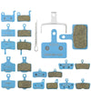 4 Pair (8pcs) Kocevlo MTB Hydraulic Disc Metal Brake Pads For b01s SRAM AVID HAYES Magura ZOOM Cycling Bike Part-WAYBIKER