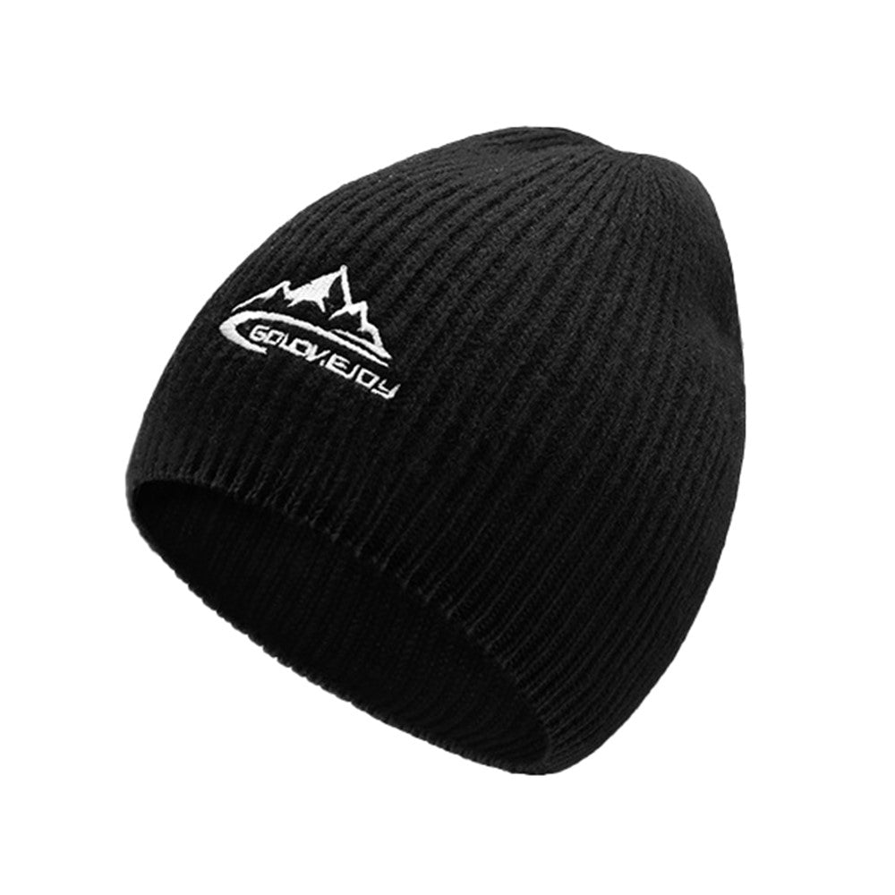 GOLOVEJOY DMZ93 45% Cotton Wool Warm Winter Beanie Hats Thermal Thick Knited Cap One Size for Men