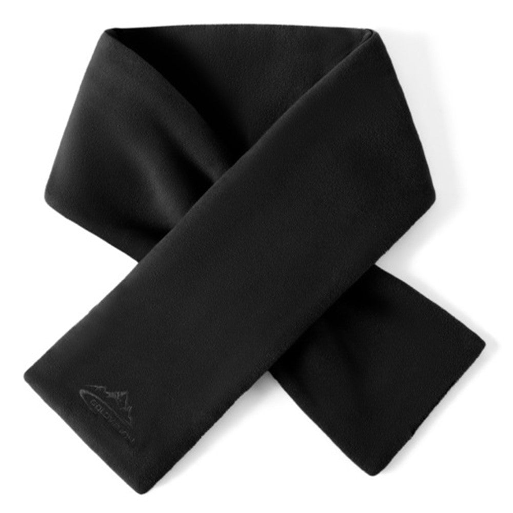 GOLOVEJOY DWJ47 82cm Retro Men Winter Scarf Warm De Rong Velvet Outdoor Windproof Scarf