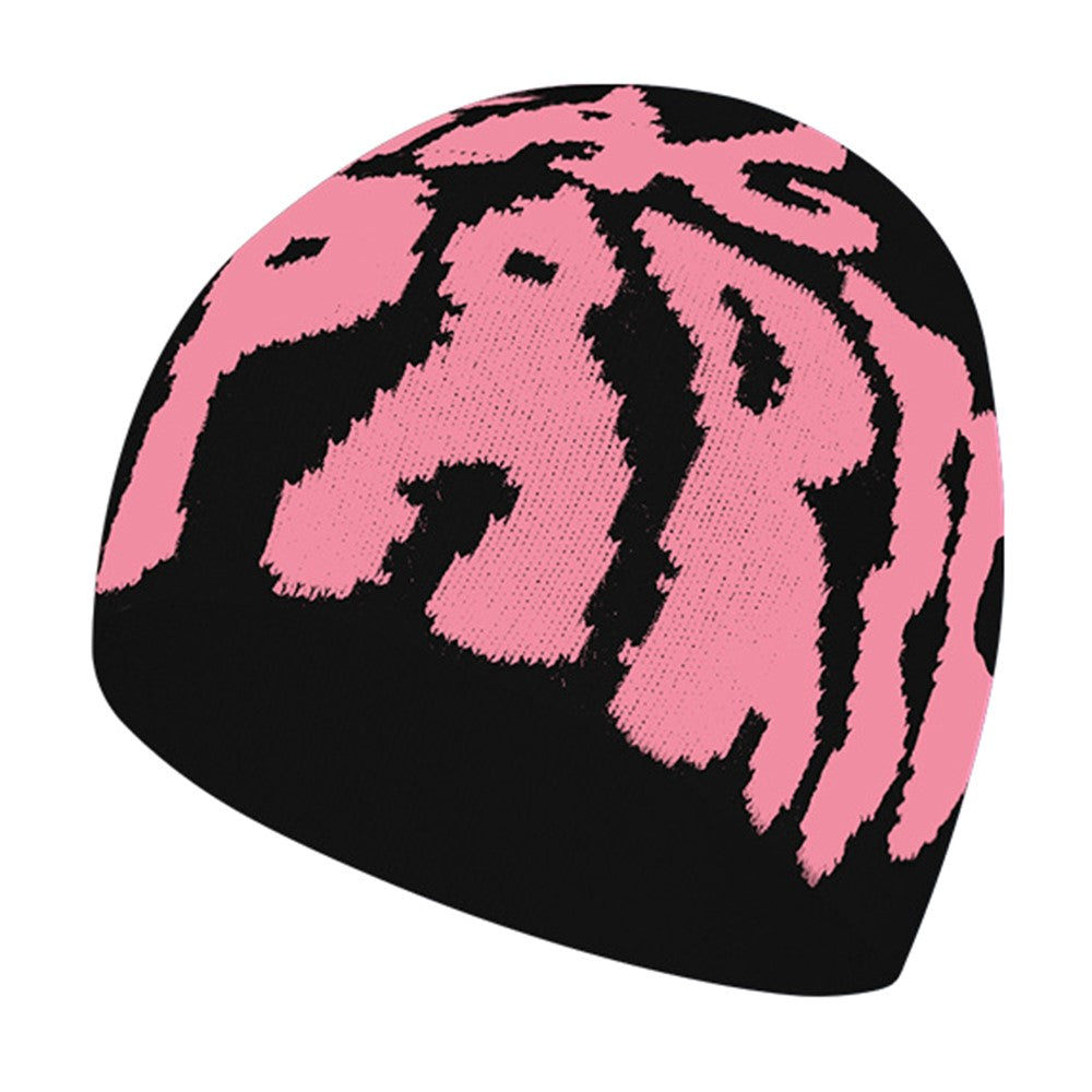 Warm Thicken Knitted Hat Outdoor Sports Windproof Unisex Autumn Winter Woolen Yarn Hat