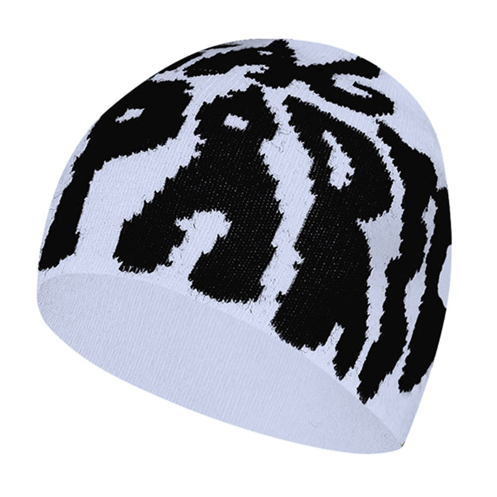 Warm Thicken Knitted Hat Outdoor Sports Windproof Unisex Autumn Winter Woolen Yarn Hat