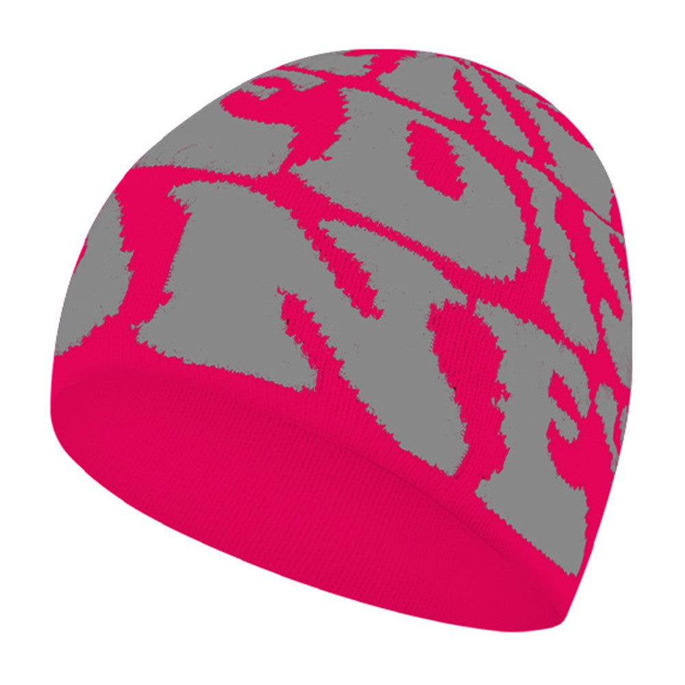 Letters Design Autumn Winter Thermal Knitted Beanie for Men Women Outdoor Windproof Cap