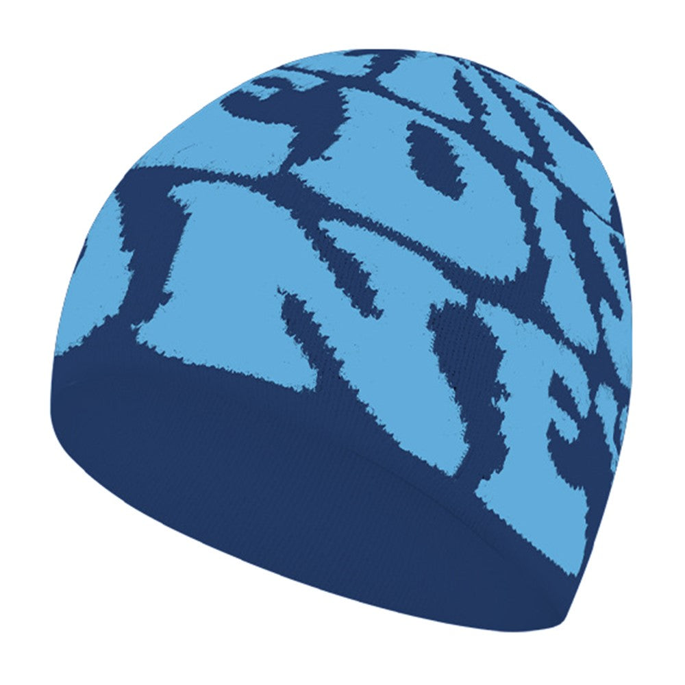 Letters Design Autumn Winter Thermal Knitted Beanie for Men Women Outdoor Windproof Cap