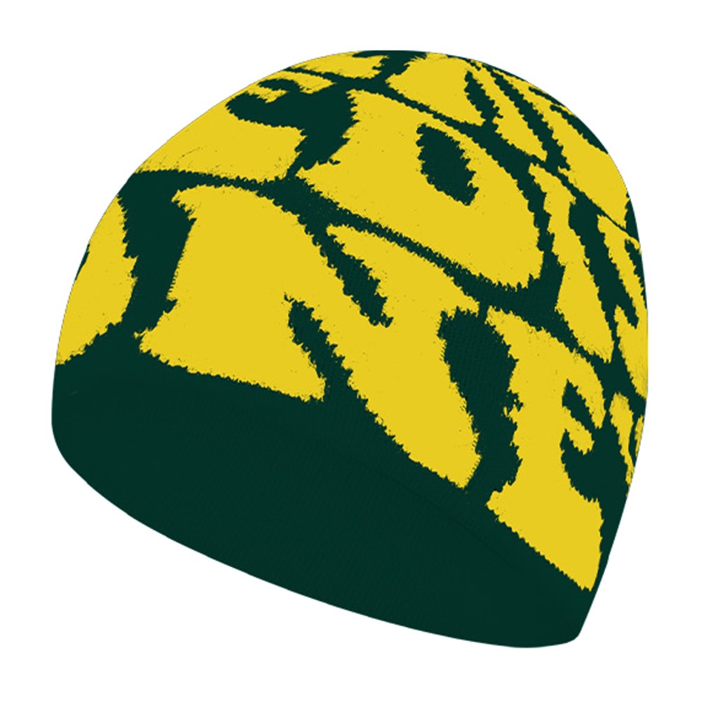 Letters Design Autumn Winter Thermal Knitted Beanie for Men Women Outdoor Windproof Cap