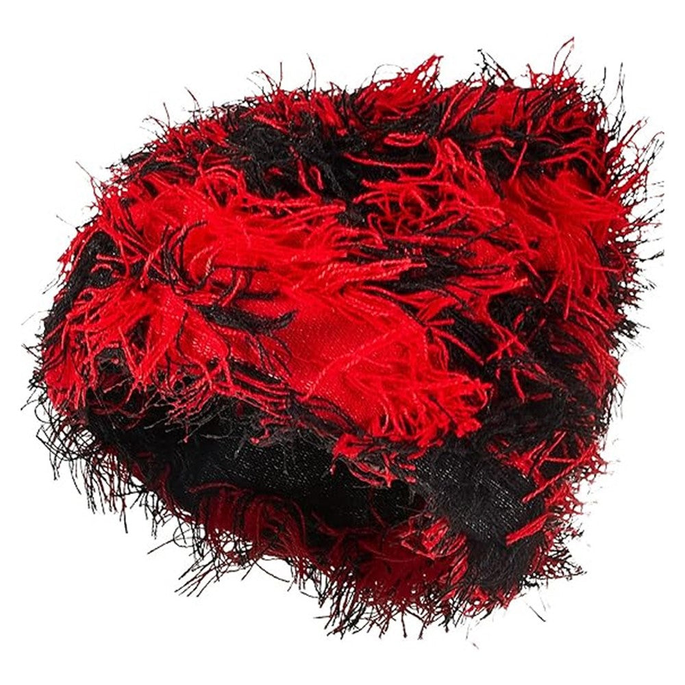 Double-Layer Warm Knitted Hat Autumn Winter Ear Protection Unisex Woolen Yarn Beanie Cap