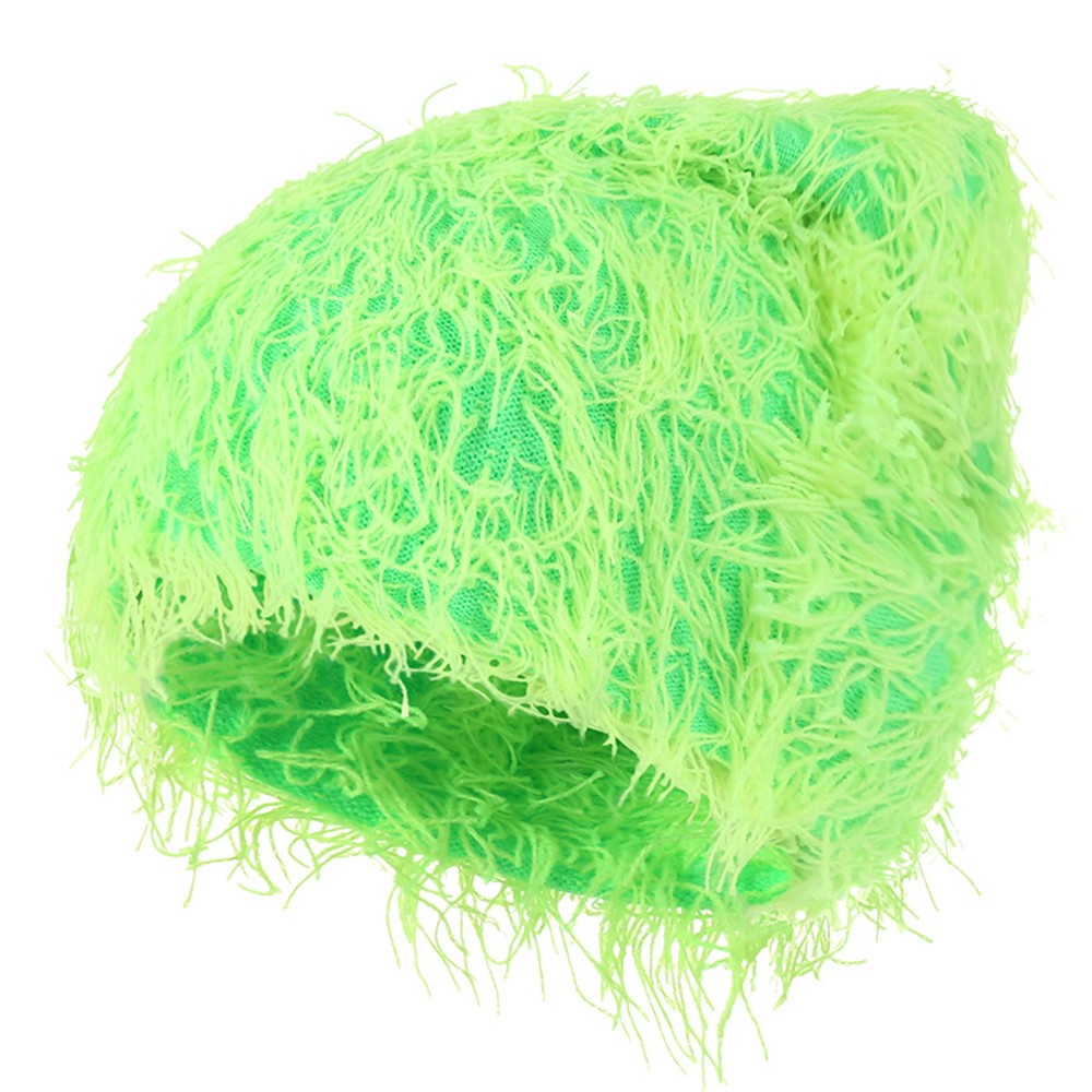 Double-Layer Warm Knitted Hat Autumn Winter Ear Head Protection Unisex Woolen Yarn Beanie Cap