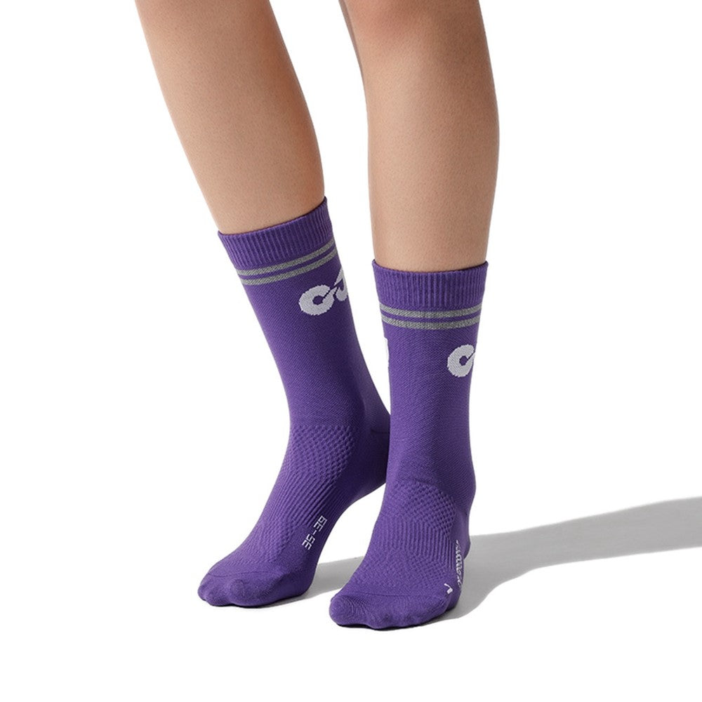 GOLOVEJOY DWZ11 Outdoor Sports Compression Socks Breathable Middle Tube Socks for Running Basketball