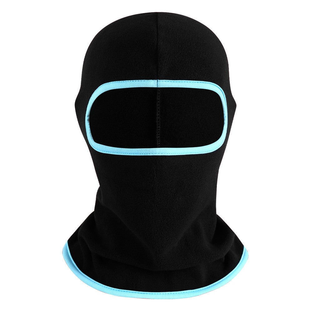Autumn Winter Thermal Polar Fleece Balaclava Full Face Mask for Outdoor Cycling Skiing