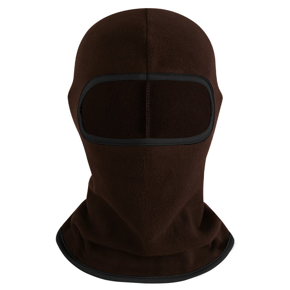 Autumn Winter Thermal Polar Fleece Balaclava Full Face Mask for Outdoor Cycling Skiing