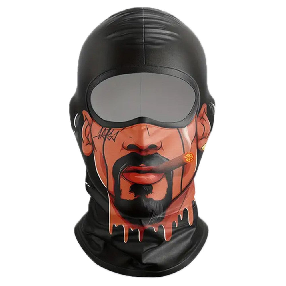 Summer Ice Silk Balaclava Cycling Face Mask Motorcycle Bike Breathable Outdoor Sun Protection Neck Gaiter Hat