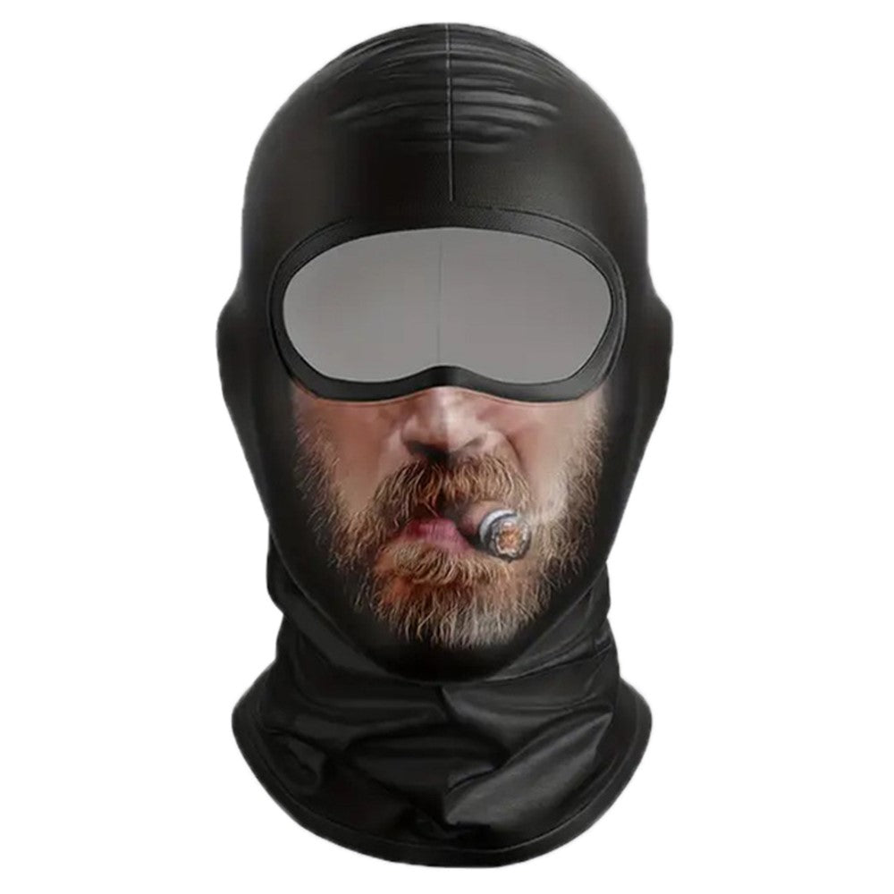 Summer Ice Silk Balaclava Cycling Face Mask Motorcycle Bike Breathable Outdoor Sun Protection Neck Gaiter Hat