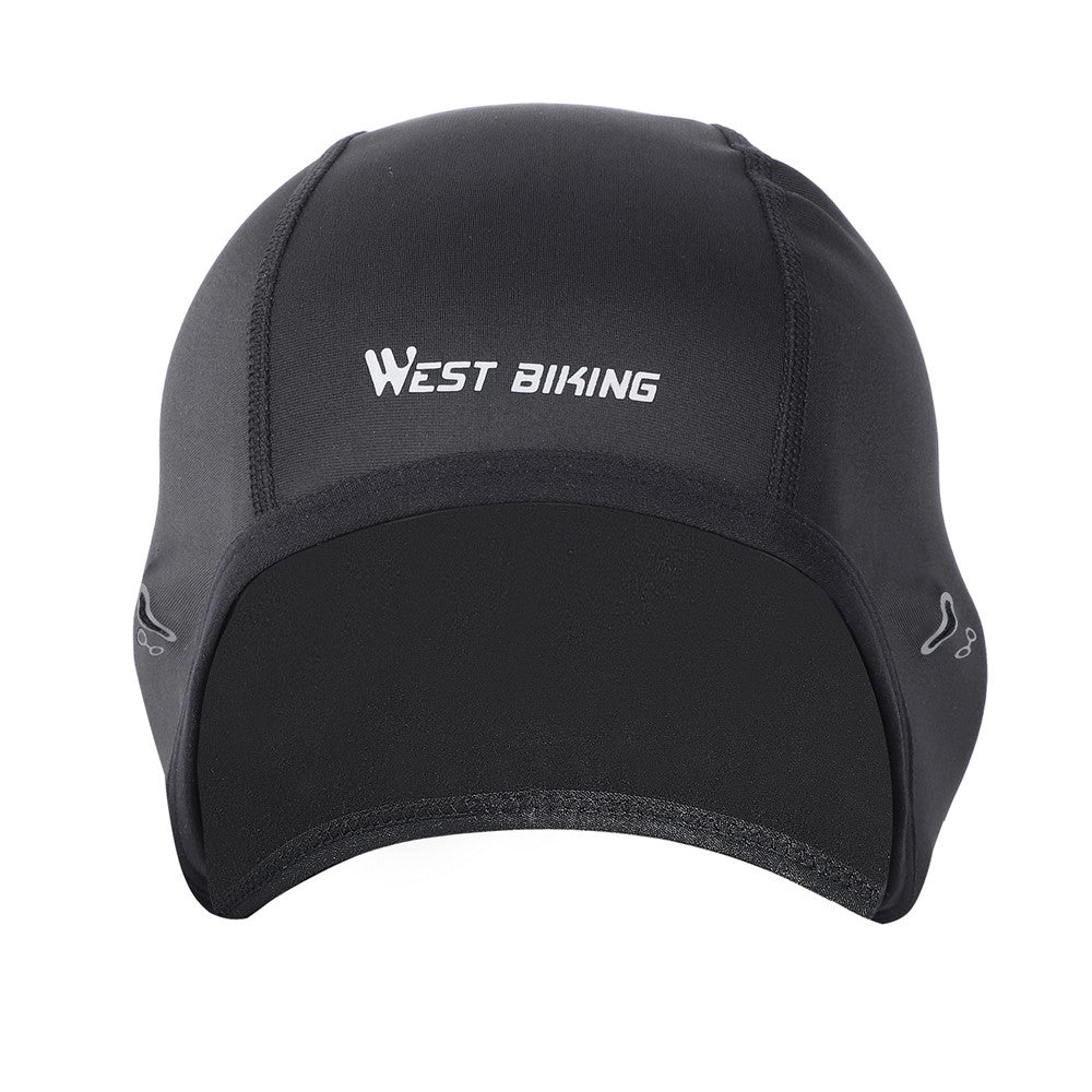 WEST BIKING Winter Fleece Cycling Caps Outdoor Sports Hat Windproof Thermal Headwear Men