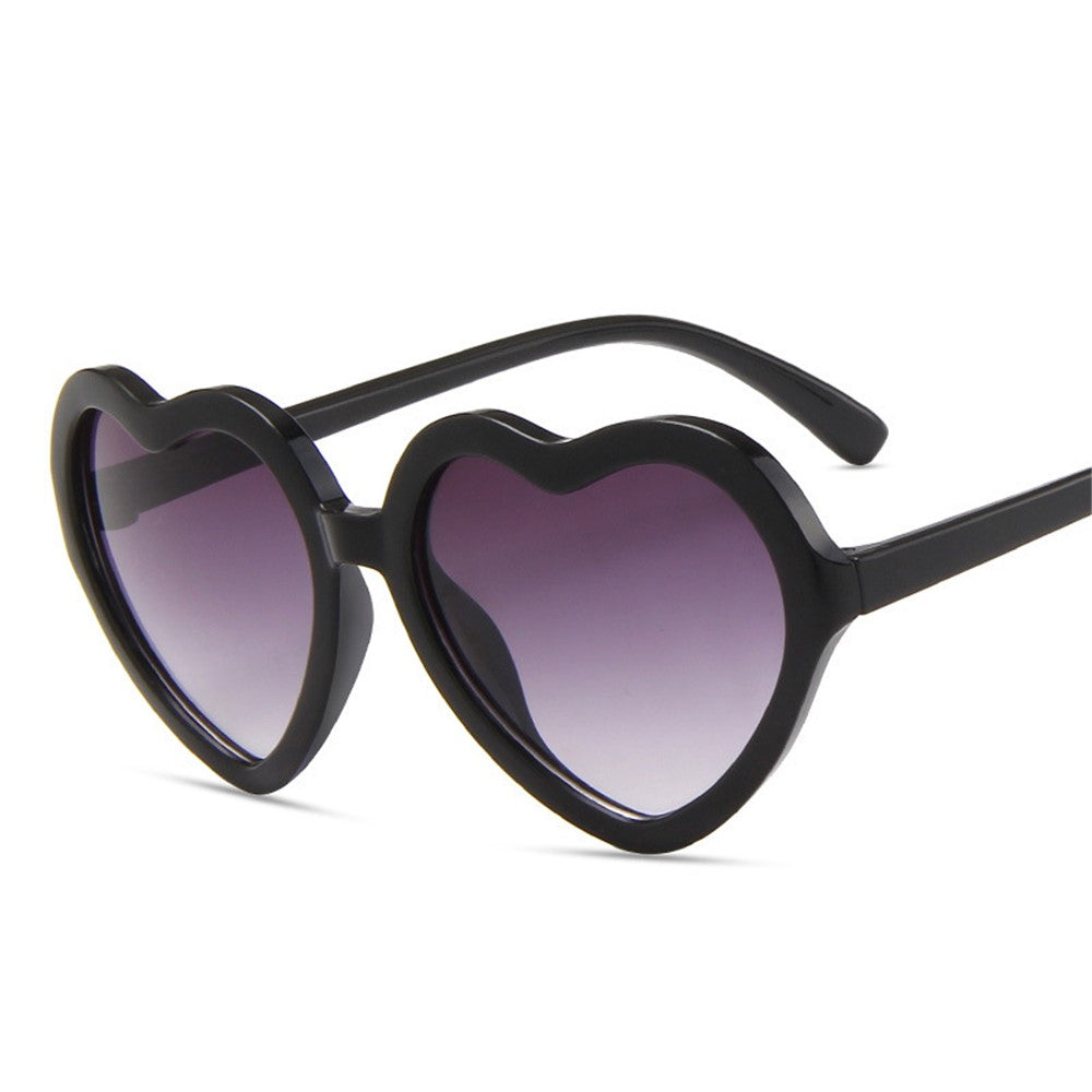 Kids Sunglasses Cute Heart Shaped Glasses Eyewear for Children Girls Boys Baby Age 3-10 Years
