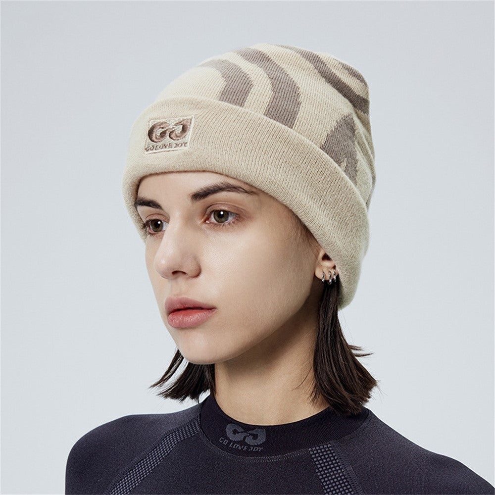 GOLOVEJOY DMZ113 Autumn Winter Ski Hat Ear Protection Beanie Cap for Skiing Cycling Hiking
