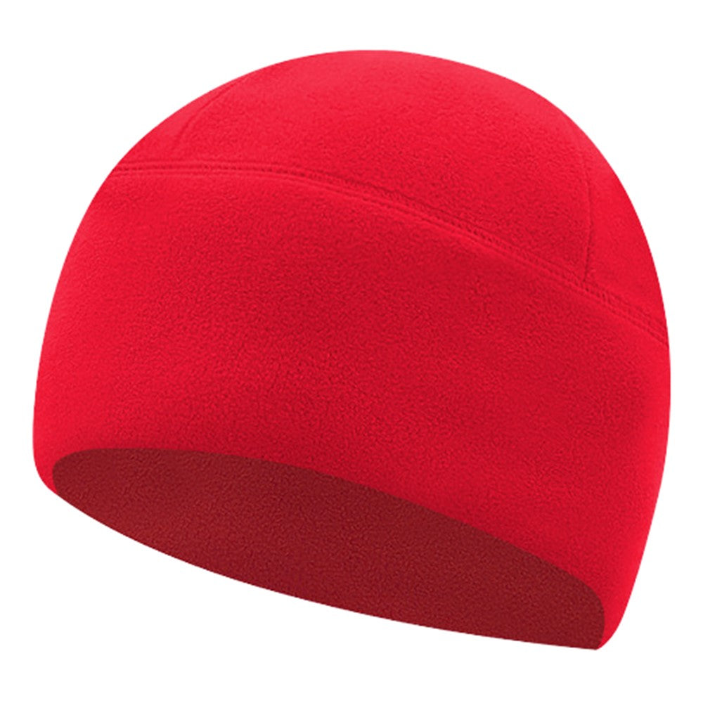 Winter Windproof Polar Fleece Beanie Hat Ear Protection Helmet Liner Cap for Motorcycle Riding