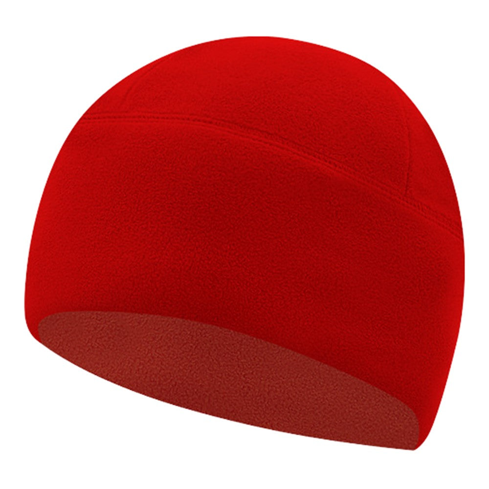 Winter Windproof Polar Fleece Beanie Hat Ear Protection Helmet Liner Cap for Motorcycle Riding
