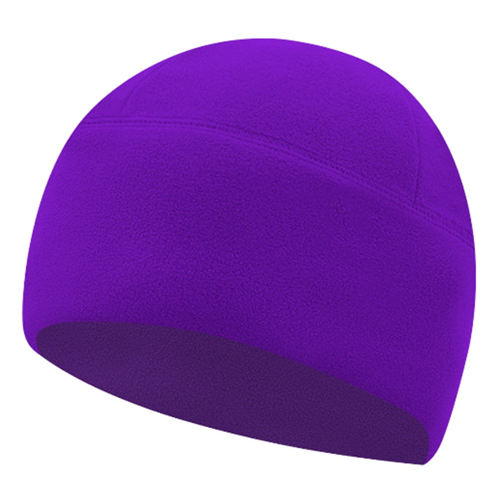 Winter Windproof Polar Fleece Beanie Hat Ear Protection Helmet Liner Cap for Motorcycle Riding