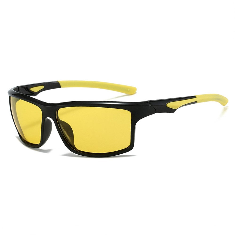 8517 Photochromic Sunglasses Wrap-Around Polarized Sun Glasses UV400 Protection