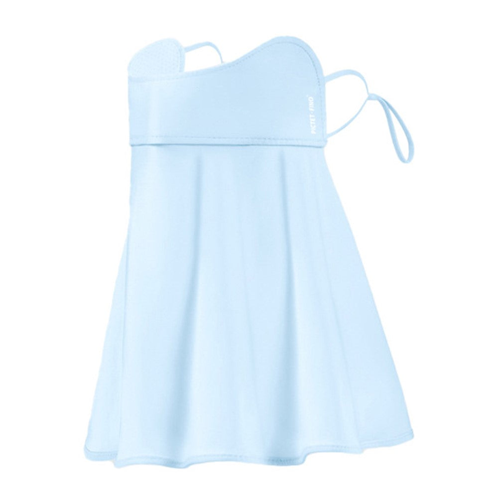 PICTET.FINO RH84 UV Protection Women Ice Silk Face Mask Neck Scarf with Adjustable Ear Loops