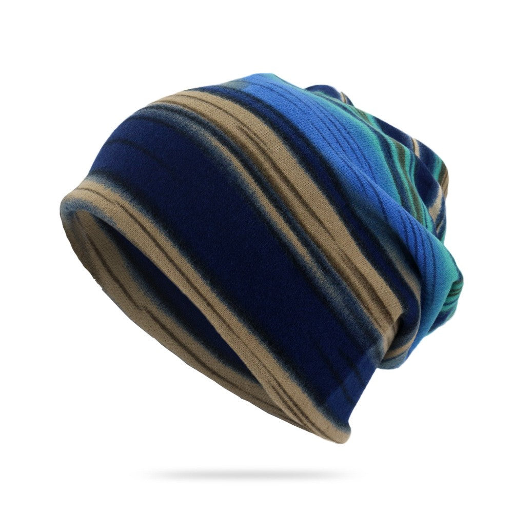 DRNM003 Multifunction Beanie Hat Scarf Soft Stretch Polyester Sweat Headband Cap Hat for Men, Women