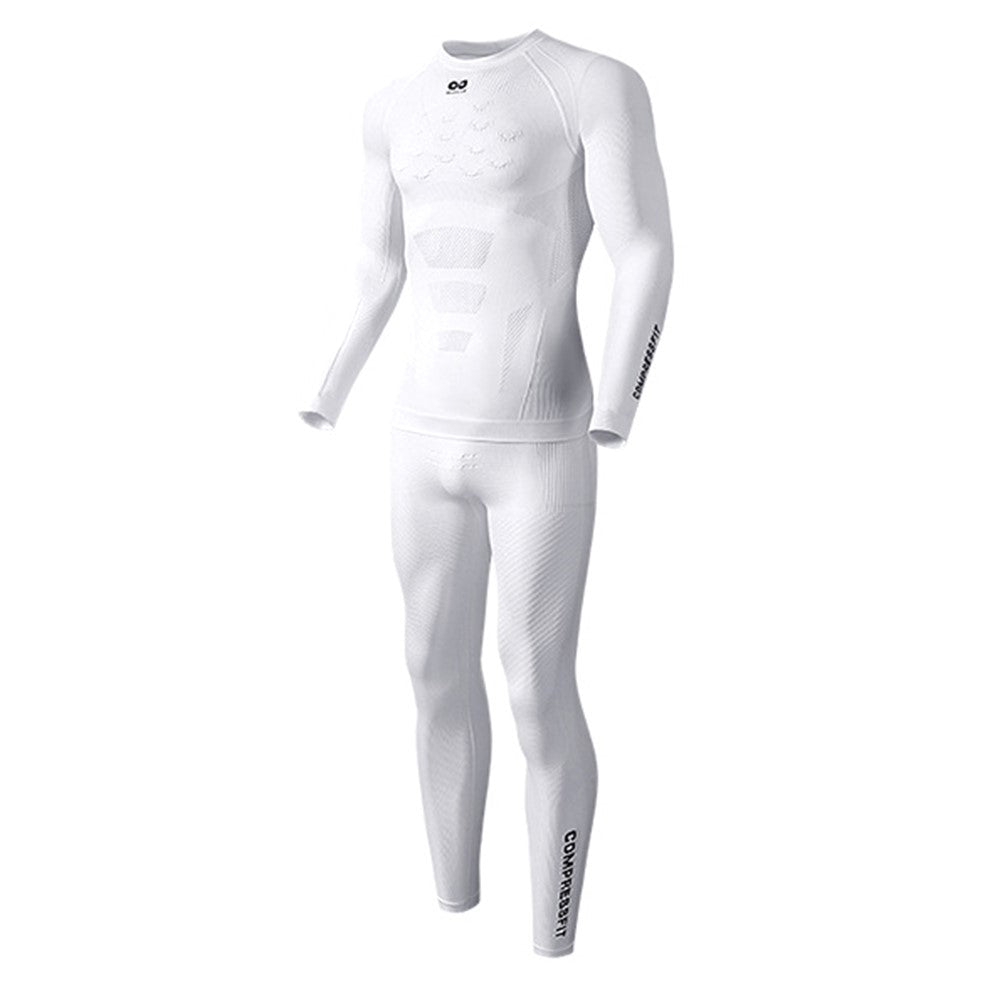 GOLOVEJOY SGY05 Outdoor Ski Quick Drying Long Sleeve Top Pants Winter Compression Clothing Set