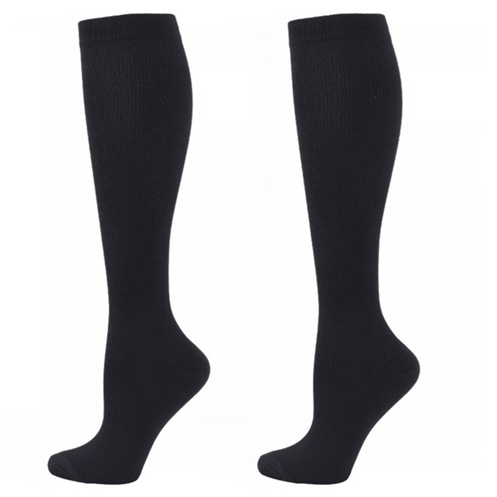 A5110 1 Pair Fitness Compression Socks Anti-Slip Calf High Tube Compression Stockings
