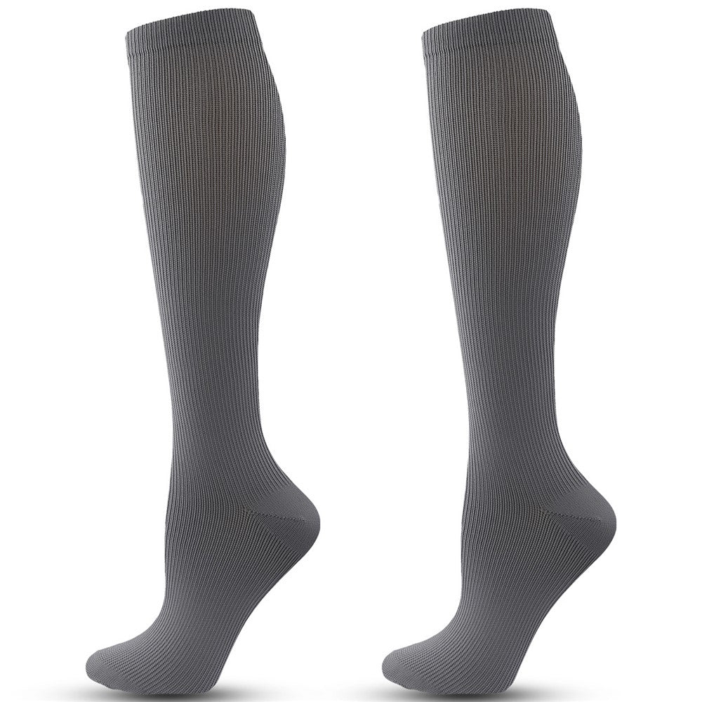 A5110 1 Pair Fitness Compression Socks Anti-Slip Calf High Tube Compression Stockings
