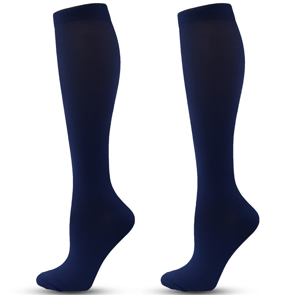 A5110 1 Pair Fitness Compression Socks Anti-Slip Calf High Tube Compression Stockings
