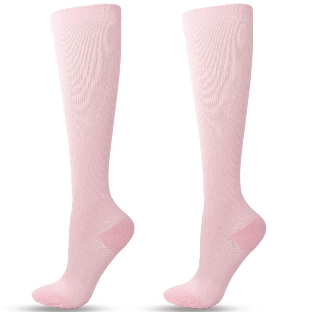 A5110 1 Pair Fitness Compression Socks Anti-Slip Calf High Tube Compression Stockings